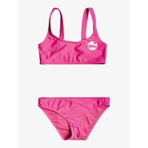Roxy - plavky EARLY Roxy BRALETTE SET pink flambe Velikost: 16