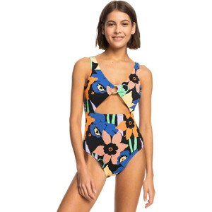 Roxy plavky Color Jam One Piece anthracite flower jammin Velikost: L