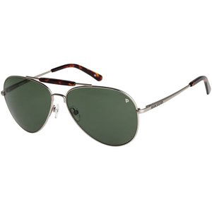 Quiksilver okuliare F BARRETT PREMIUM MATTE EQYEY03036 SILVER/GLASS PLZ GREEN Velikost: UNI