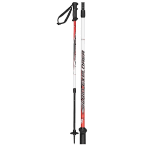 Stuf - treking.palice EXPLORER black/red/white Velikost: UNI