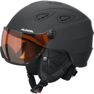 Alpina prilba GRAP VISOR HM  black matt 16/17 54-57cm Velikost: 54-57