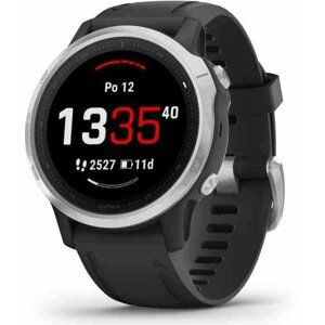 Hodinky Garmin Garmin fenix6S Glass Silver/Black Band