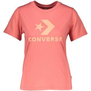 Tričko Converse Converse Star Chevron Damen T-Shirt Pink F664