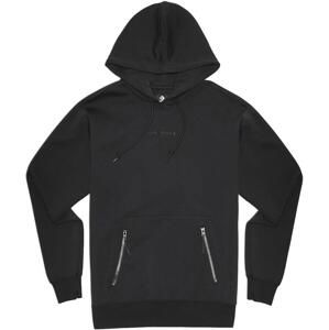 Mikina s kapucňou Converse Converse Court Hoody Schwarz F001