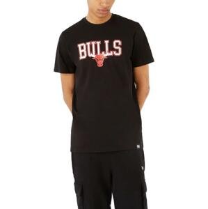 Tričko New Era New Era Chicago Bulls Graphic Hoop T-Shirt FBLK