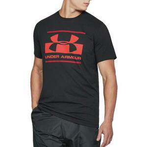 Tričko Under Armour Blocked Sportstyle Logo-BLK