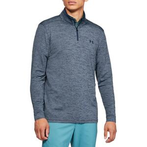 Tričko s dlhým rukávom Under Armour Playoff 2.0 1/4 Zip-NVY