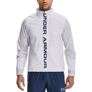 Bunda s kapucňou Under Armour Accelerate Pro Storm Shell-WHT