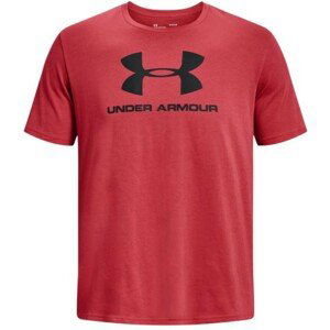 Tričko Under Armour UA SPORTSTYLE LOGO SS-RED