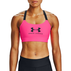 Podprsenka Under Armour Armour Mid Sportstyle Graphic Bra