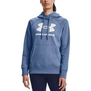 Mikina s kapucňou Under Armour Rival Fleece Logo Hoodie-BLU