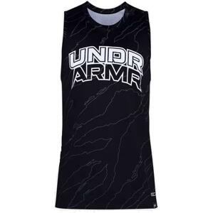 Tielko Under Armour UA FUTURES RETRO TANK-BLK