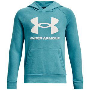 Mikina s kapucňou Under Armour UA RIVAL FLEECE HOODIE-BLU