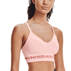 Podprsenka Under Armour UA Seamless Low Long Bra-PNK