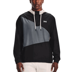 Bunda s kapucňou Under Armour UA WOVEN CREST ANORAK-BLK