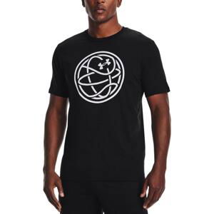 Tričko Under Armour UA HOOPS ICON TEE-BLK