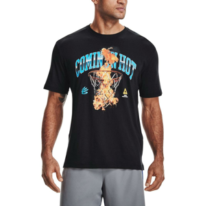 Tričko Under Armour CURRY COMING IN HOT TEE-BLK