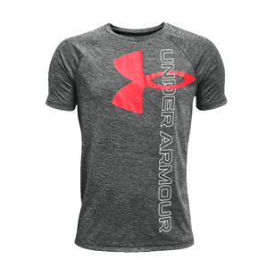 Tričko Under Armour UA Tech Split Logo Hybrid SS