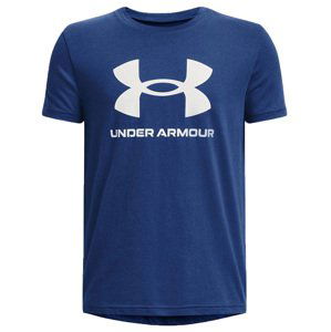 Tričko Under Armour UA SPORTSTYLE LOGO SS-BLU