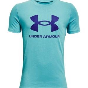 Tričko Under Armour UA Sportstyle Logo SS-BLU