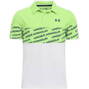 Tričko Under Armour UA Performance Wordmark Polo-GRN