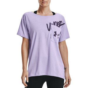 Tričko Under Armour Lve Overszed Graphic WM Tee