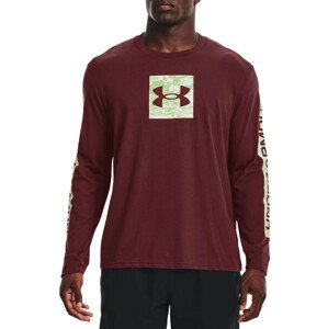 Tričko s dlhým rukávom Under Armour UA CAMO BOXED SPORTSTYLE LS-RED