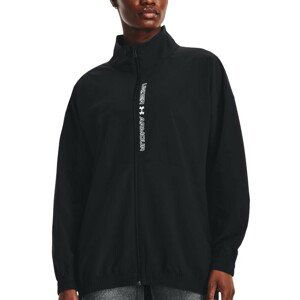 Bunda Under Armour Woven FZ Oversized Jacket-BLK