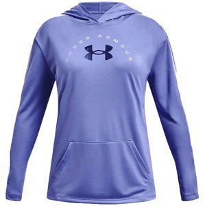 Mikina s kapucňou Under Armour Tech Graphic LS Hoodie-BLU