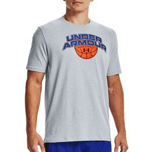 Tričko Under Armour Under Armour UA Bball Branded Wrdmrk