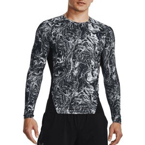 Tričko s dlhým rukávom Under Armour UA HG Armour Comp Print LS-GRY