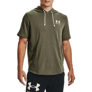 Mikina s kapucňou Under Armour UA Rival Terry LC SS HD-GRN
