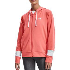 Mikina s kapucňou Under Armour Rival Terry CB FZ Hoodie-ORG