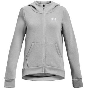 Mikina s kapucňou Under Armour Rival Fleece LU FZ Hoodie-GRY