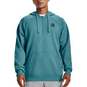 Mikina s kapucňou Under Armour UA Rival Fleece 1/2 Zip HD-BLU