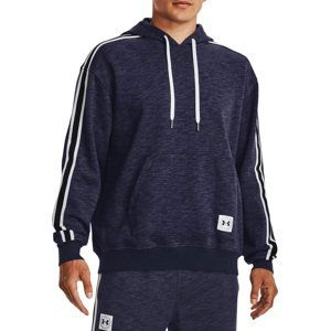 Mikina s kapucňou Under Armour UA Essential Heritage Flc HD-NVY