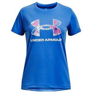 Tričko Under Armour UA Tech Print BL SSC-BLU