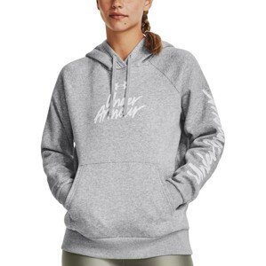 Mikina s kapucňou Under Armour UA Rival Fleece Graphic Hdy-GRY