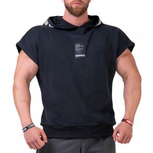 Tričko Nebbia NO LIMITS Rag top with a hoodie