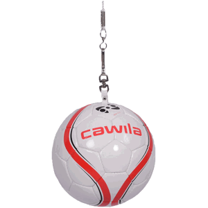 Lopta Cawila Cawila Pendulum ball with sturdy loop and rotating hook Head-Kick, Gr. 5