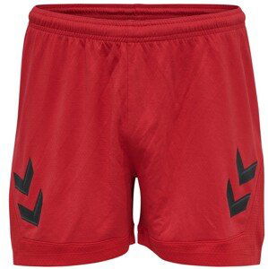 Šortky Hummel Hummel Lead Poly Shorts Damen Rot F3062