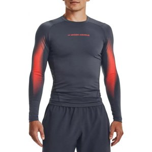 Tričko s dlhým rukávom Under Armour UA HG Armour Novelty LS-GRY