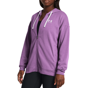 Mikina s kapucňou Under Armour Rival Terry Oversized Full-Zip Hoodie