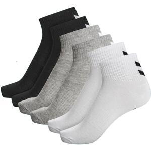 Ponožky Hummel CHEVRON 6-PACK MID CUT SOCKS