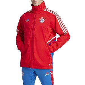 Bunda s kapucňou adidas FC Bayern Condivo 22 Rain Jacket