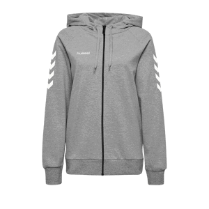 Mikina s kapucňou Hummel GO COTTON ZIP HOODIE WOMAN