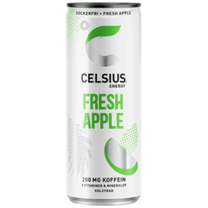 Power a energy drinky CELSIUS Celsius Energetický Nápoj Fresh Apple - Příchuť Jablko - 355ml