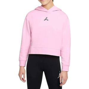 Mikina s kapucňou Jordan Jordan Essentials Body Hoody Kids Rosa