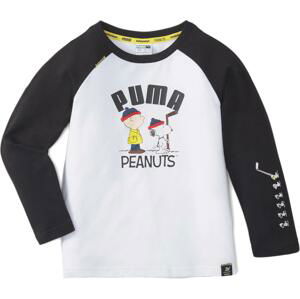 Tričko s dlhým rukávom Puma  x PEANUTS LS Tee