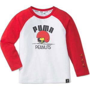 Tričko s dlhým rukávom Puma  x PEANUTS LS Tee